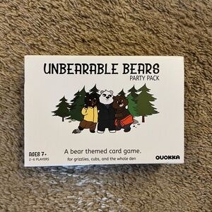 Unbearable Bears Party Pack Card Game - White Box